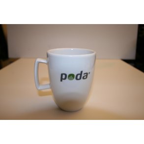 Kaffekrus m. Poda-Logo