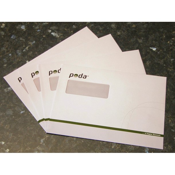 Poda kuvert C5, 500 stk.