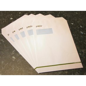 Poda kuvert C4, 500 stk.