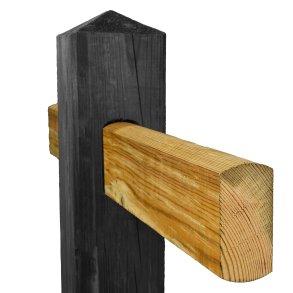 Nevada slan 300cm tryckimp brun